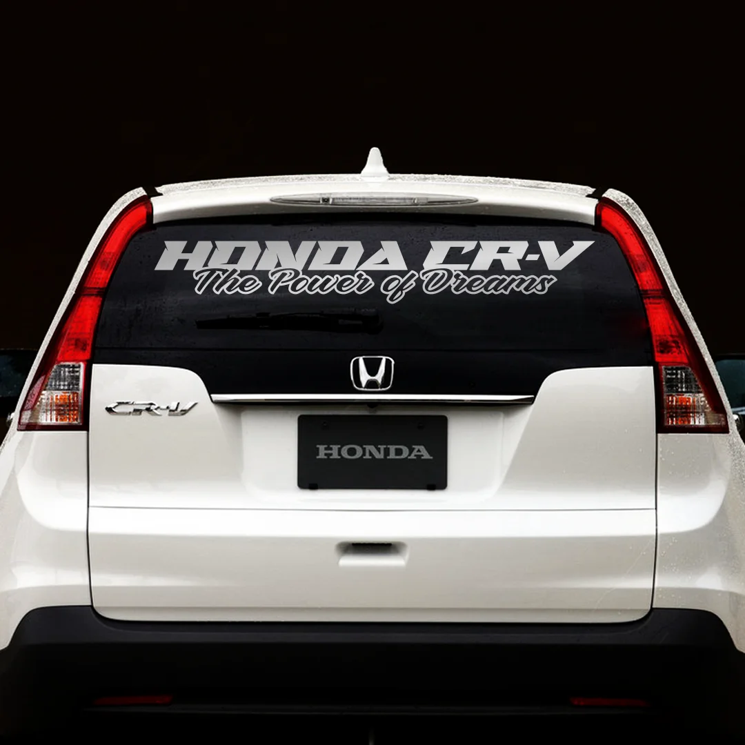 Наклейка на авто HONDA CR-V виниловая наклейка заднее стекло стикер для бесплатная