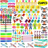party favors for kids 214pcs assortment toys carnival prizes classroom rewards great treasure boxgoodie bag for boys and girls