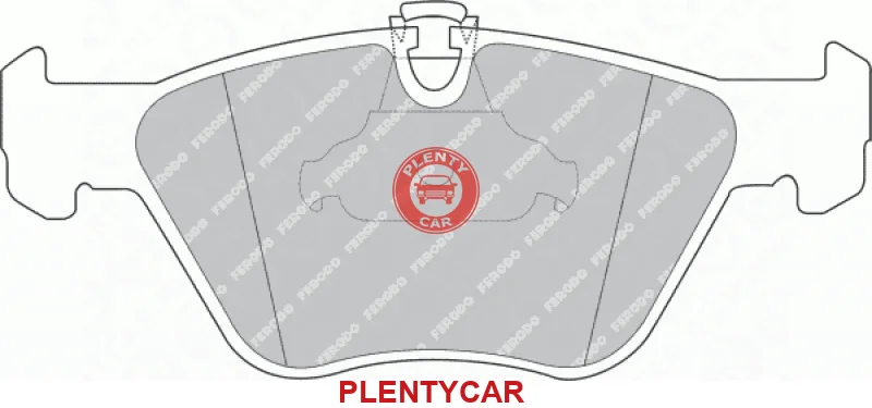 Комплект тормозных колодок диско Ferodo FDB1073 21676 21677 23183 FDB1074 FSL1073 FQT1073