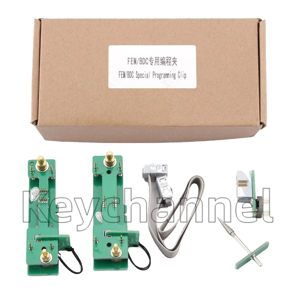 

Специальный Программируемый Зажим Keychannel ACDP FEM BDC, устройство для чтения микросхем 95128 95256, работает с инструментом Xhorse Key Plus Autel IM508 для B MW FEM