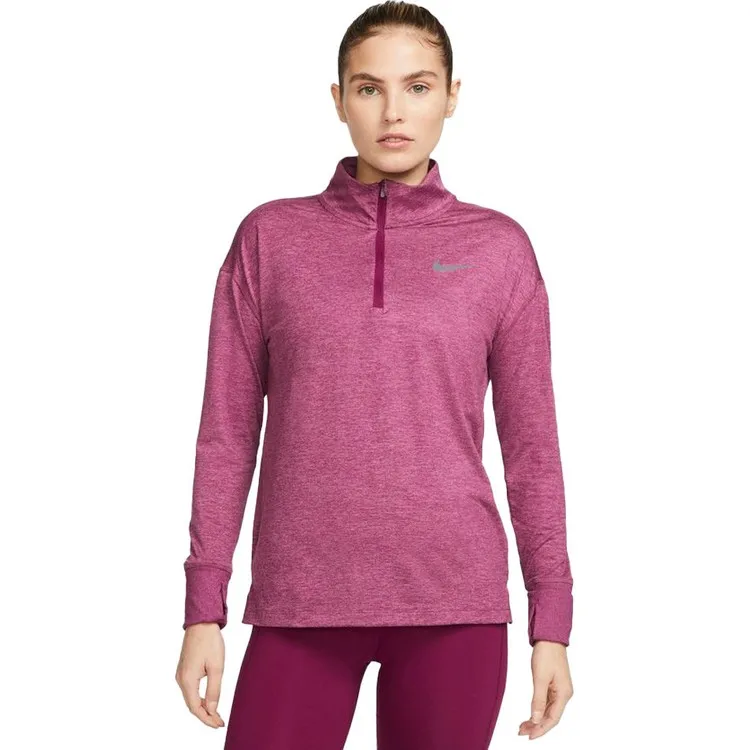 Nike Женский беговой топ с половинной