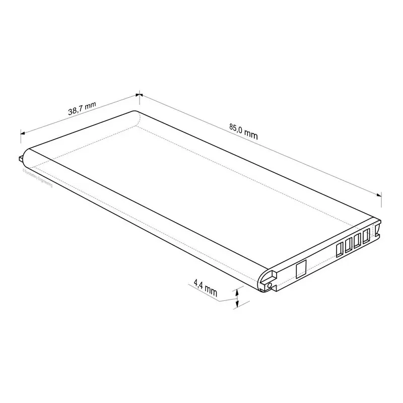 Аккумулятор Craftmann с поддержкой NFC для SAMSUNG SM-G8508S GALAXY ALPHA/SM-G850A/SM-G850F/SM-G850L/SM-G850W