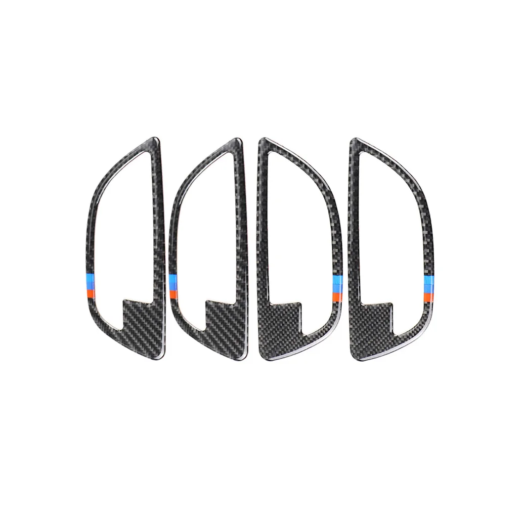 

Suitable for BMW F10 New 5 Series Carbon Fiber Door Handle Decorative Stickers Car Interior Modification Accessories