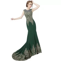 wd153 long prom dresses mermaid sheer jewel dark red lace corset maxi party evening dresses gowns