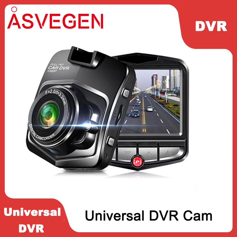 

Asvegen Mini Car Vehicle DVR Dash Cam Dual Lens Camera Full HD 1080P dash Camera Video Recorder G-Sensor Night Vision DVR Corder