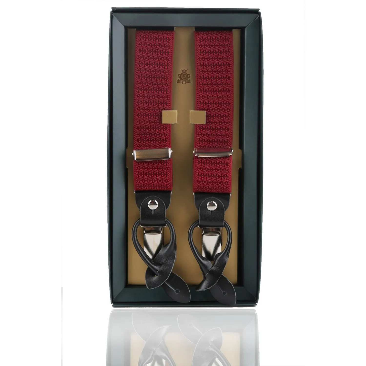 Kravatkolik Жаккардовая бордовая
