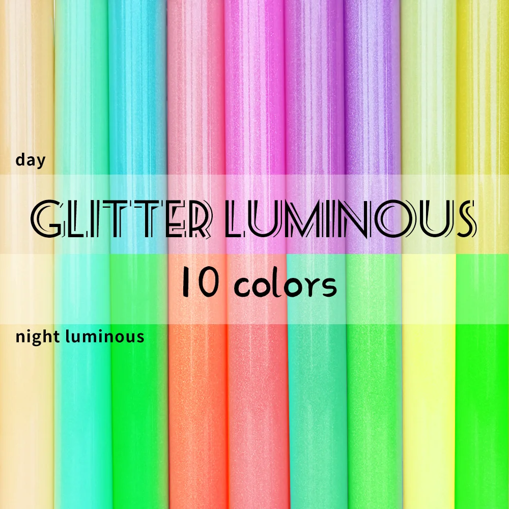 

Блестящий светящийся винил для теплопередачи, 25 х2, 0 см, фотография, изменение цвета, Htv Cricut, пленка для рукоделия, футболка, сделай сам