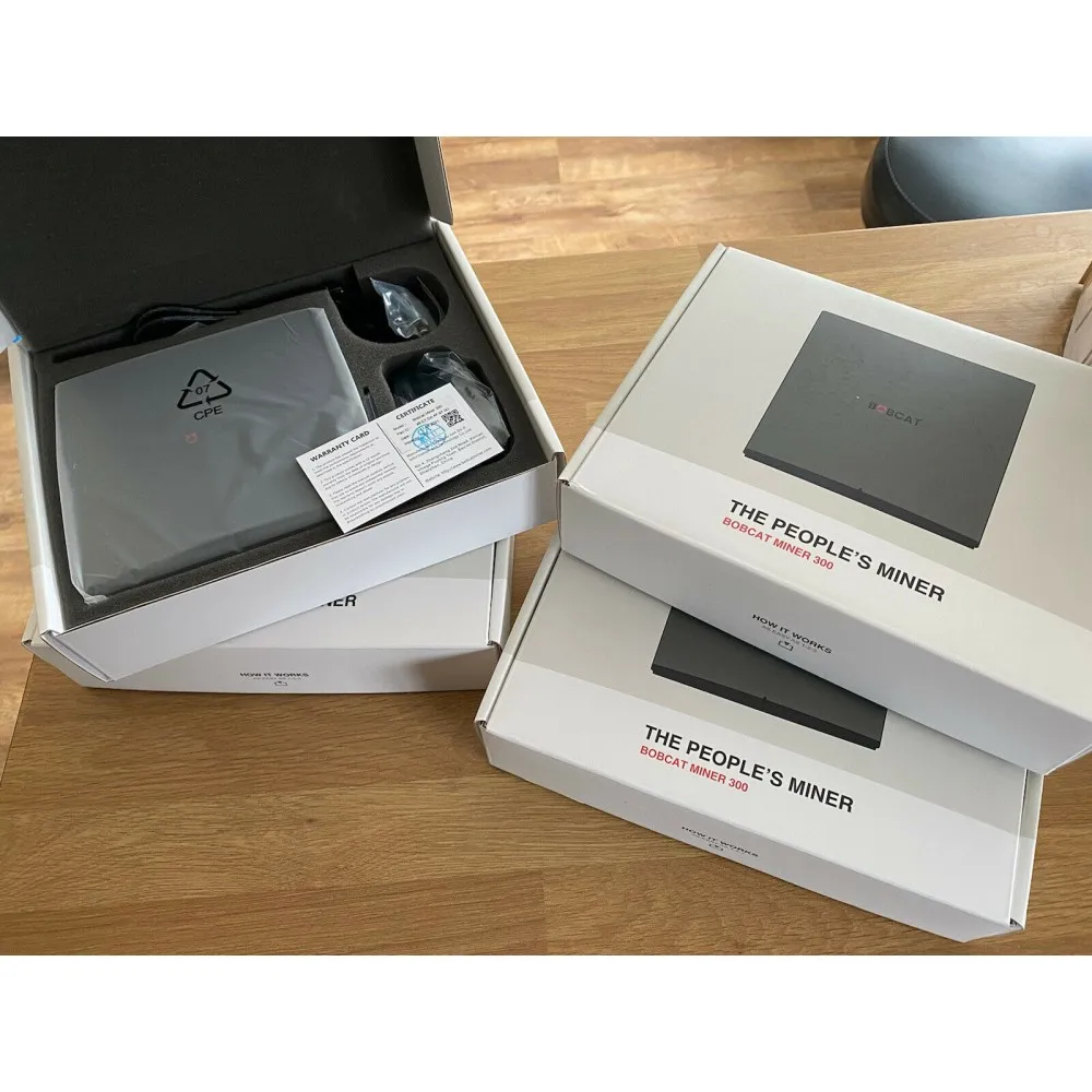

Bobcat Miner 300 Helium Hotspot (US915) Совершенно новый в руке, купите 5 и получите 3 бесплатно