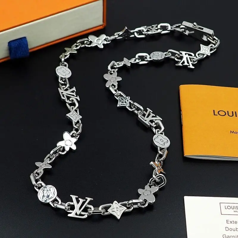 В стиле LOUIS VUITTON Copy1:1 Модное изысканное женское ожерелье, модная эстетическая цепочка, Праздничная вечеринка, ежедневный ювелирный подарок