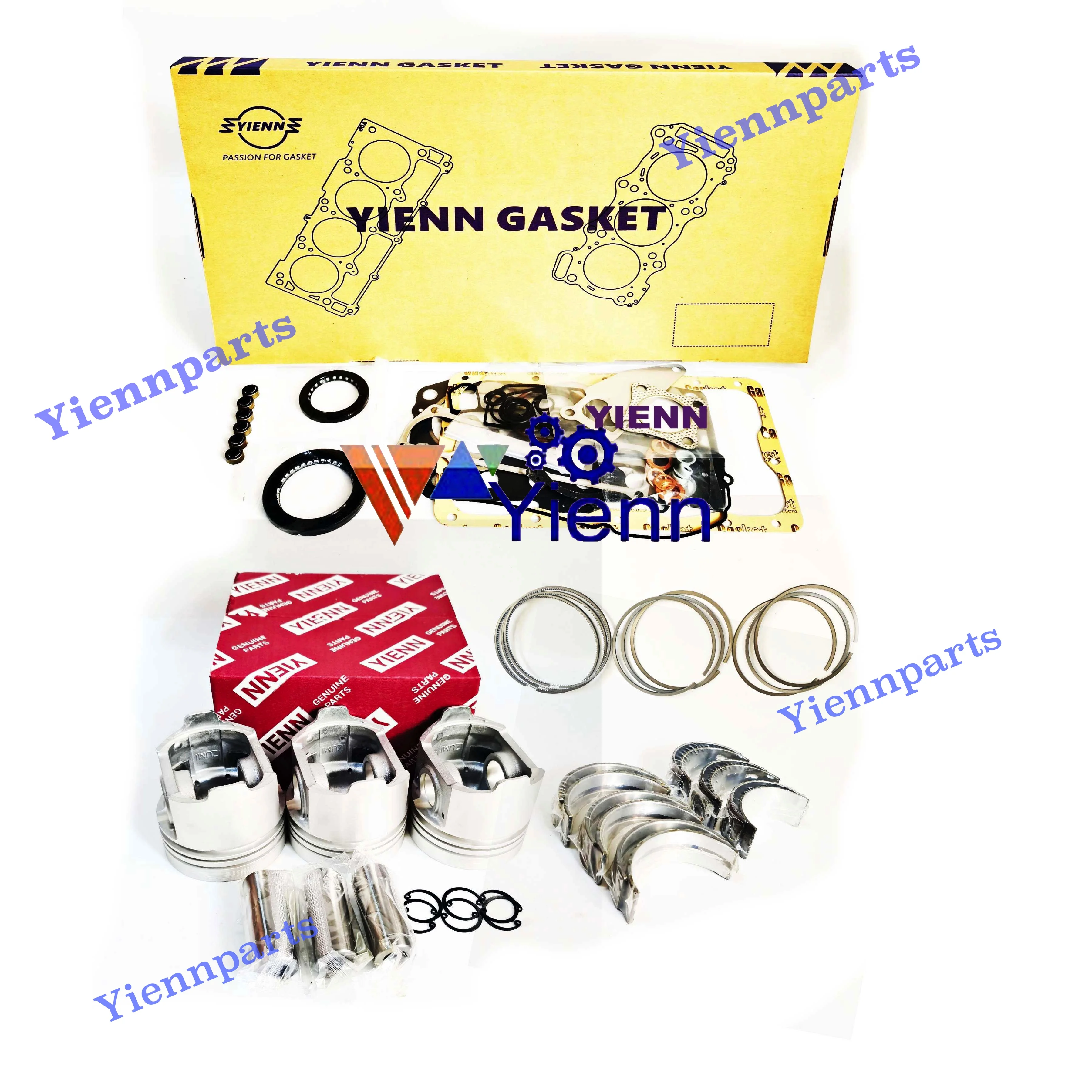 

3TNE82A-SA Overhaul Rebuild Kit For Yanmar Engine Fit Tractor GC328 CS30 Parts