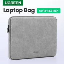 UGREEN 맥북 프로 에어 13.9 노트북 가방, 14.9 인치 슬리브 케이스, HP 레노버 아이패드 방수 노트북 커버, 휴대용 가방