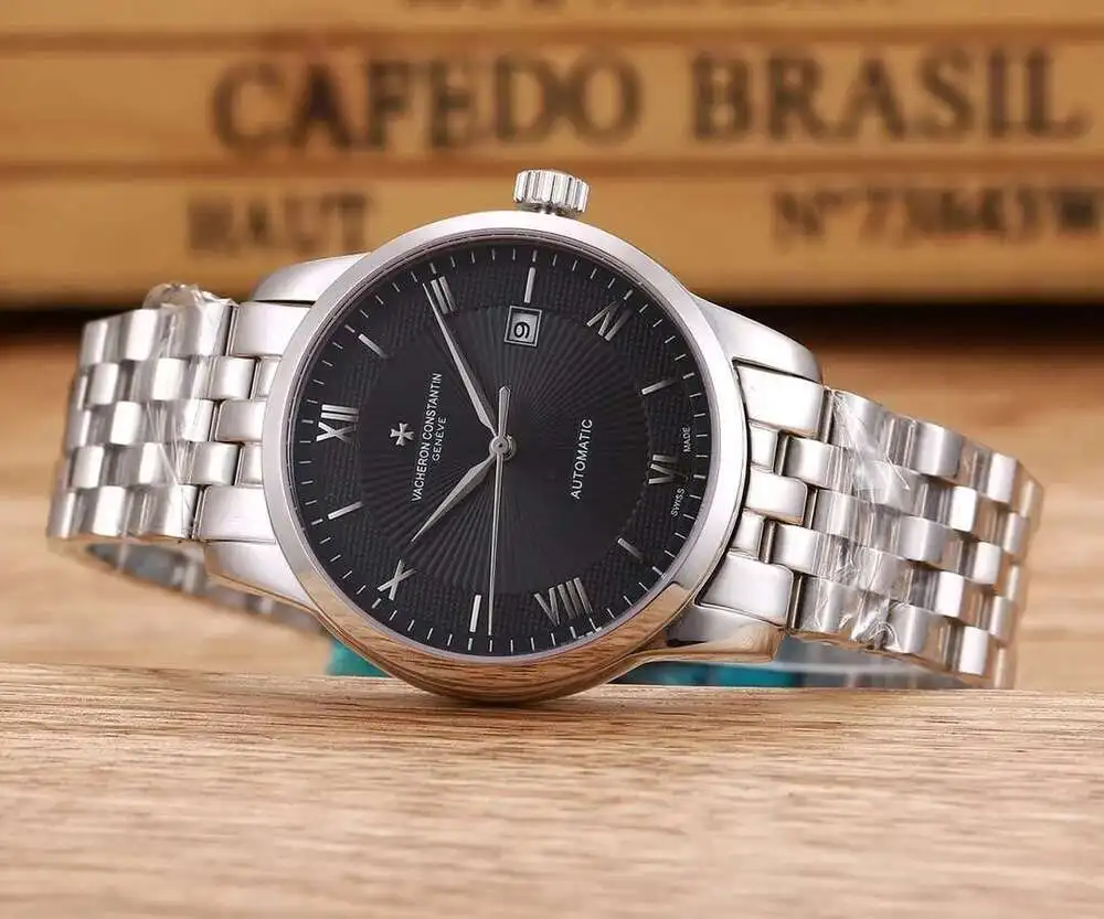 точная копия 1:1 Классические Мужские Механические Часы Heritage С 3 Стрелками В Стиле