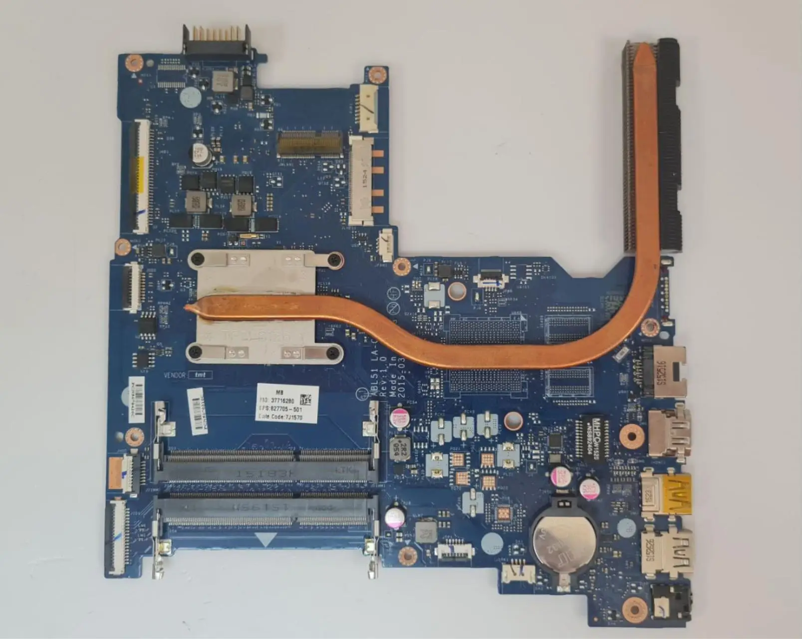 Материнская плата HP 15-AF LA-C781P rev:1