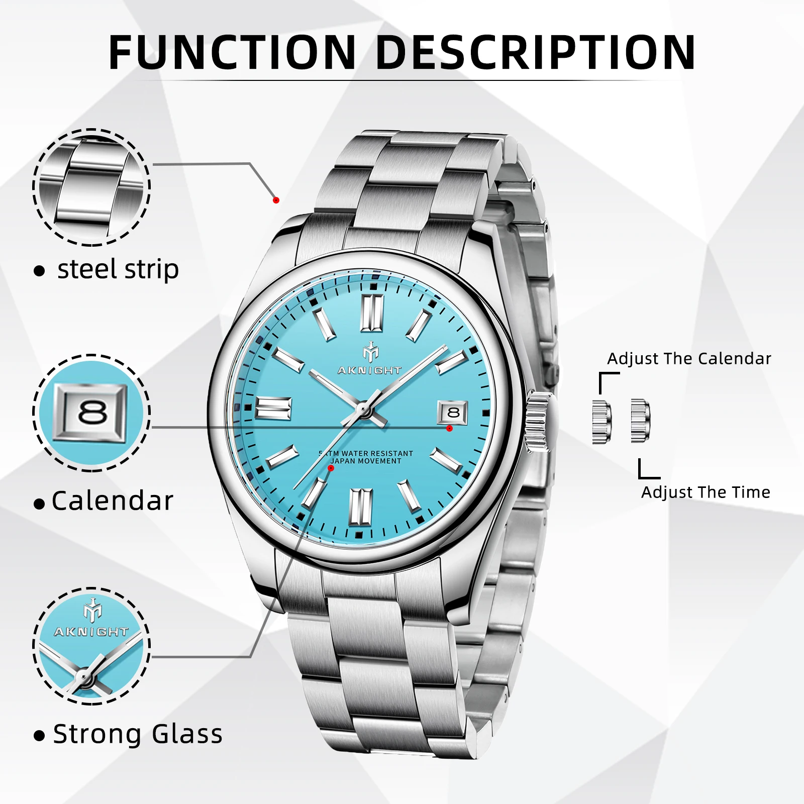 Рисунок 3 - Часы наручные AKNIGHT Мужские кварцевые