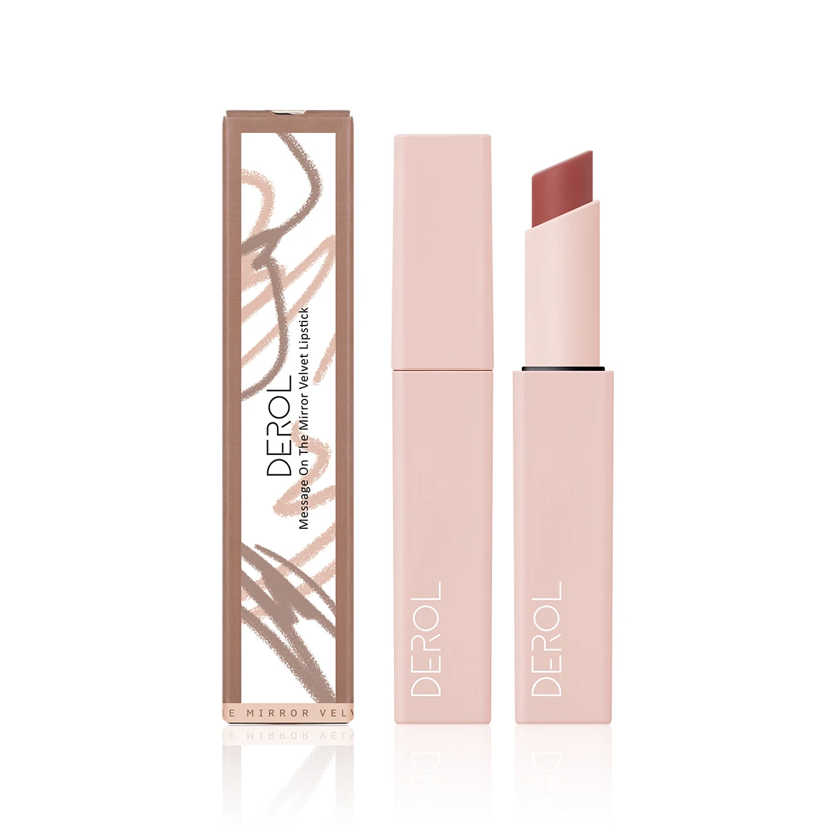 

Матовая водостойкая губная помада Derol, Красная губная помада, матовая водостойкая стойкая губная помада, косметика для красоты, макияж DC05