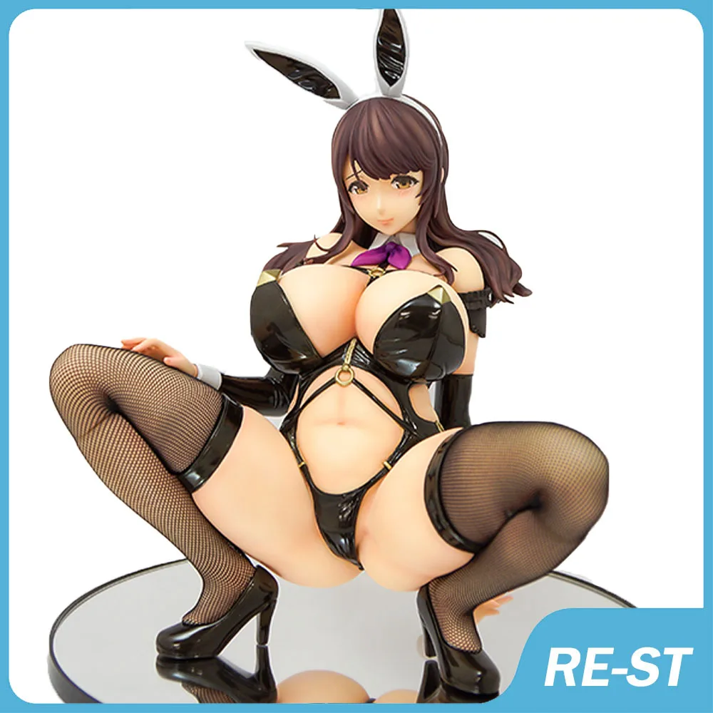 

Фигурки японской девочки из аниме Mikano Hiyori Bunny Girl Ver, 24 см Фигурка из ПВХ для взрослых, игрушечная статуя, украшения