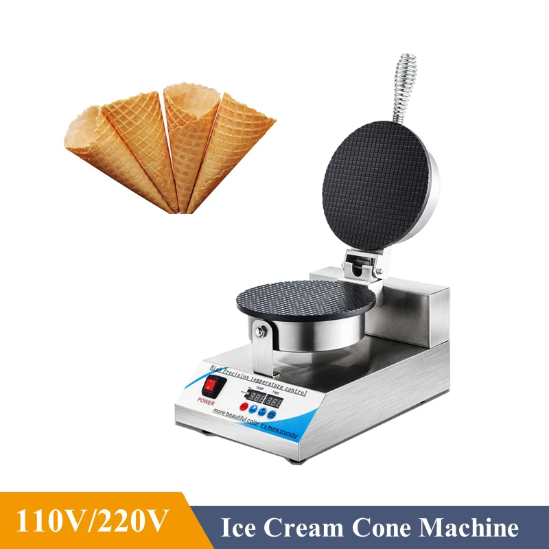 Машина для изготовления конусов мороженого коммерческая прочная сковорода