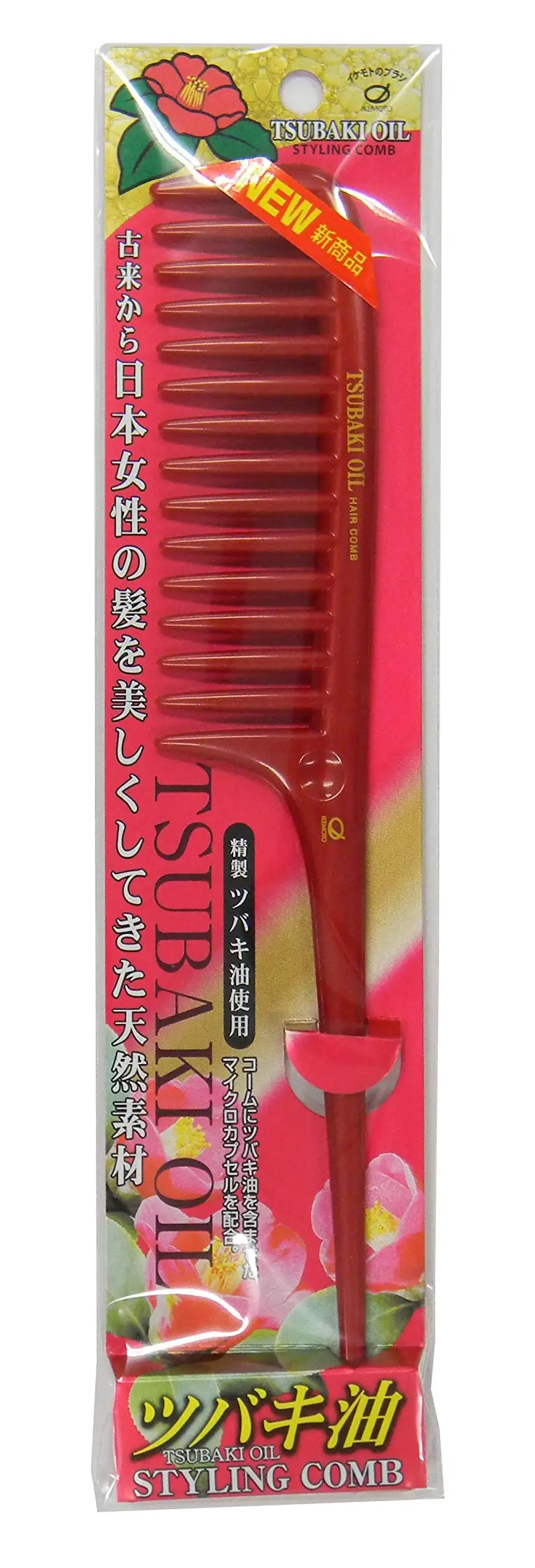 Расческа для укладки с маслом камелии Ikemoto Brush (1 шт.) |