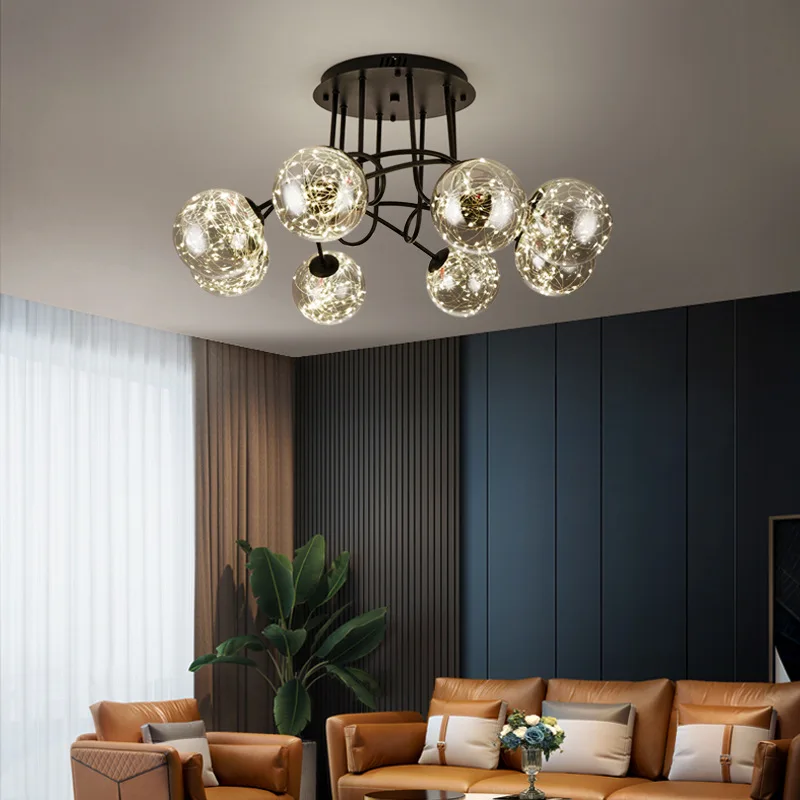 Светодиодный ная Люстра для гостиной спальни столовой