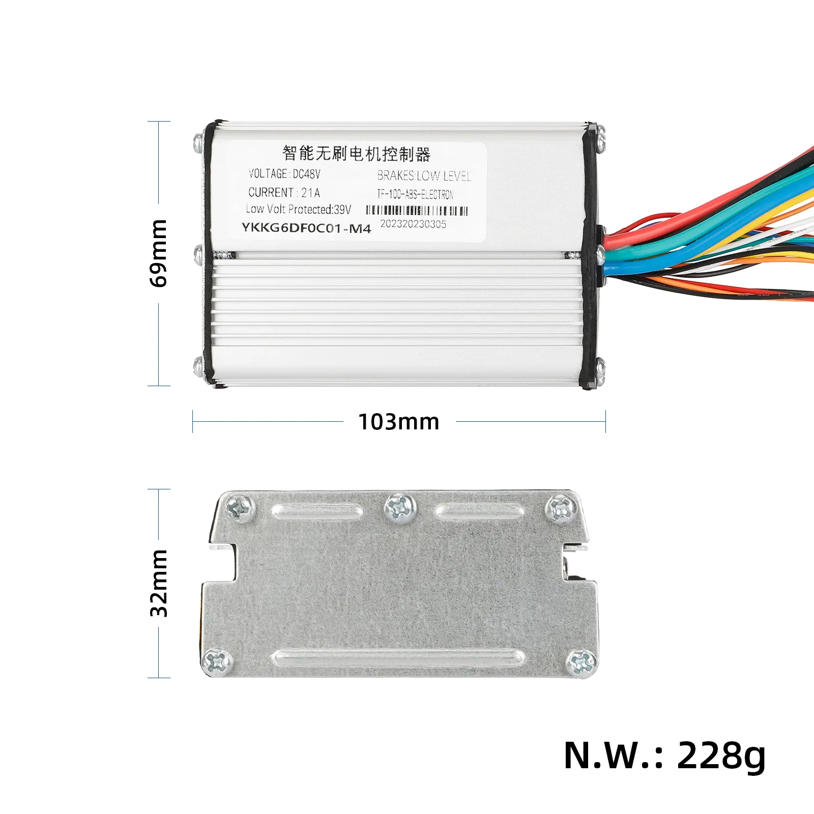 48 в 21 а контроллер двигателя для KUGOO KUKIRIN M4 материнской платы бесщеточный DC