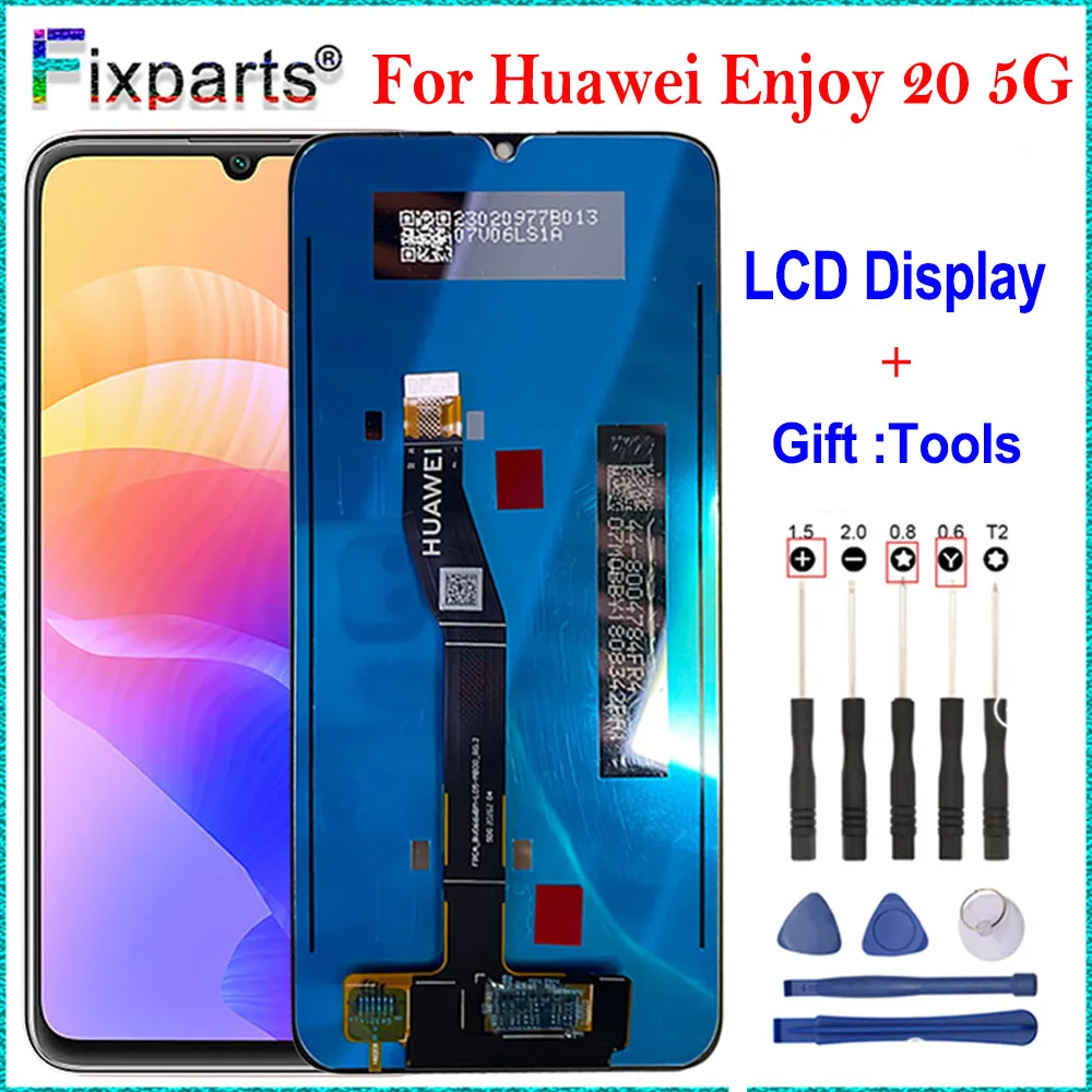

Полностью протестированный дисплей 6,6 дюйма для Huawei Enjoy 20 5G, ЖК-дисплей, сенсорный экран, дигитайзер, запасные части, наслаждайтесь 20-дюймовы...