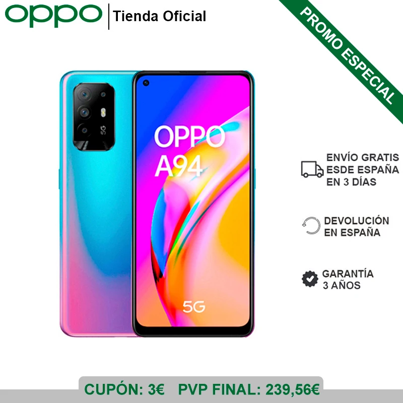 OPPO A94 5G 8GB/128GB, Smartphone, 6.43 