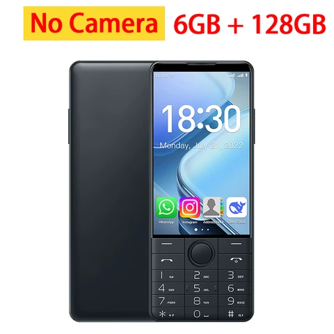 DOOV R70 4G умная клавиатура с сенсорным экраном мобильный телефон без камеры 6 ГБ + 128 ГБ 2600 мАч 4, 0-дюймовый смартфон Android иврит клавиатура