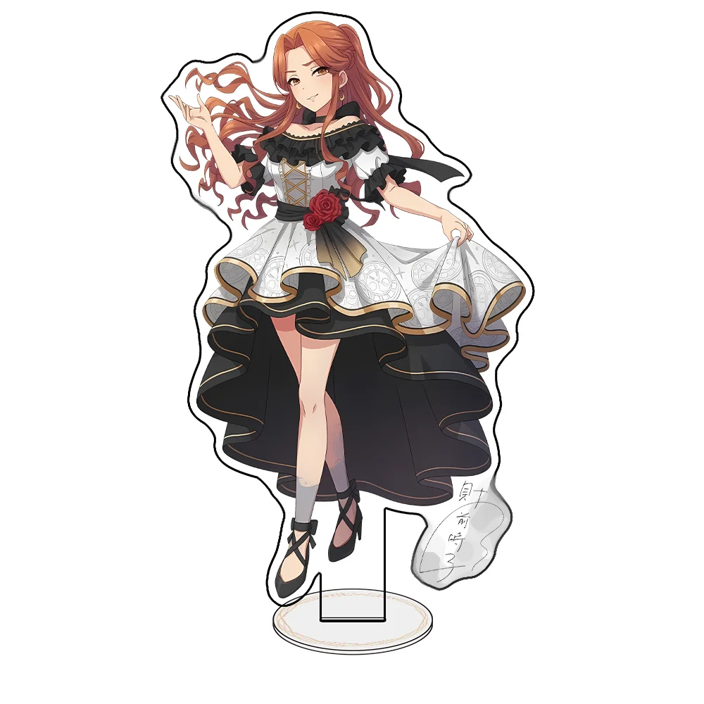 Фото Акриловая фигурка-стенд Idolmaster Cinderella Girls: Момока Сакурай, аниме-модель, милая настольная декоративная фигурка, подарок для фанатов, брелок №3