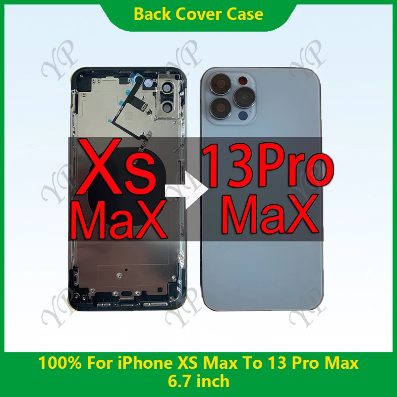 Чехол для iPhone XS Max чехол задней крышки 13 Pro полностью совместим с лоток бесплатной