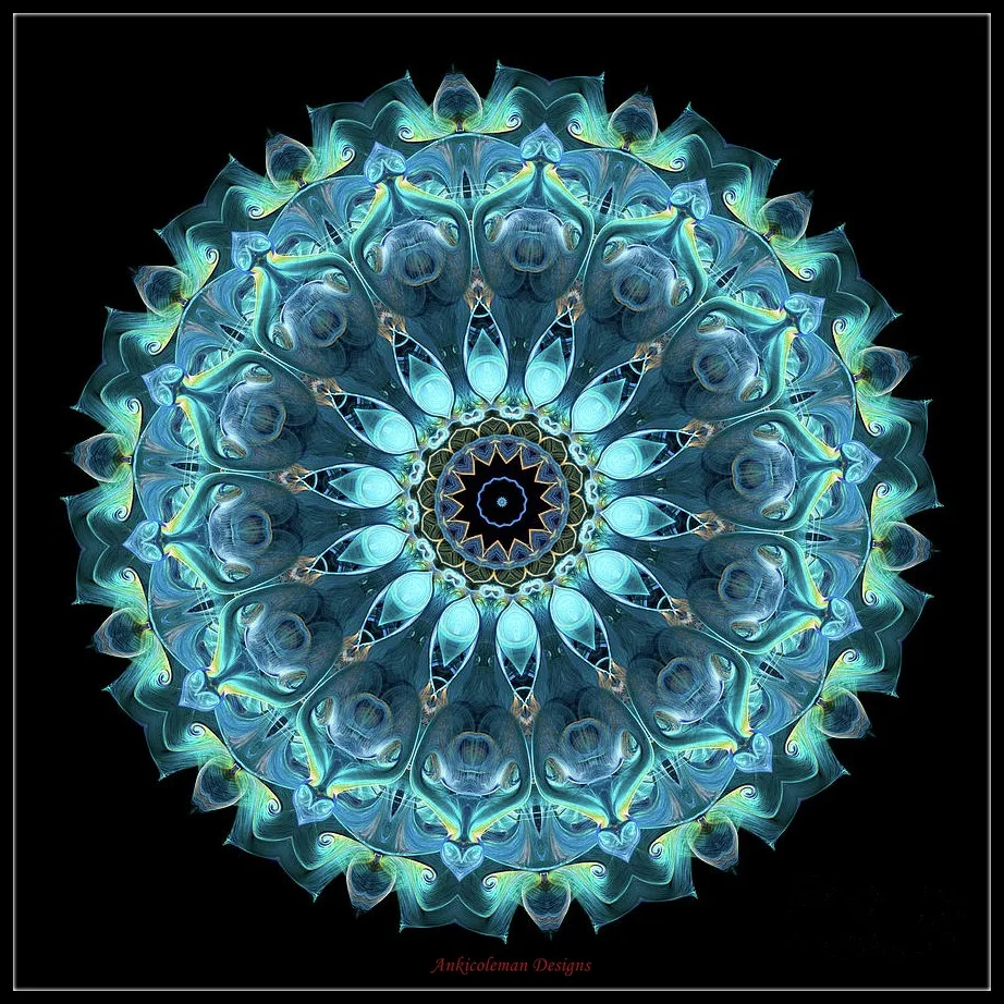 

Наборы для вышивки крестиком Blue and Aqua Mandala-Набор для вышивки крестиком сделай сам ручная работа вышивка 14 CT Aida наборы для вышивки крестиком DMC цвет