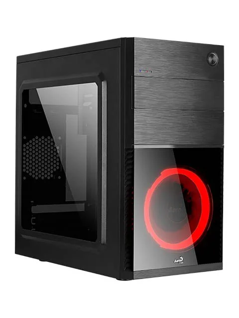 AeroCool Cs-105 case without power supply unit Red 4718009152557 Computer Case System Cases Towers Components Office |