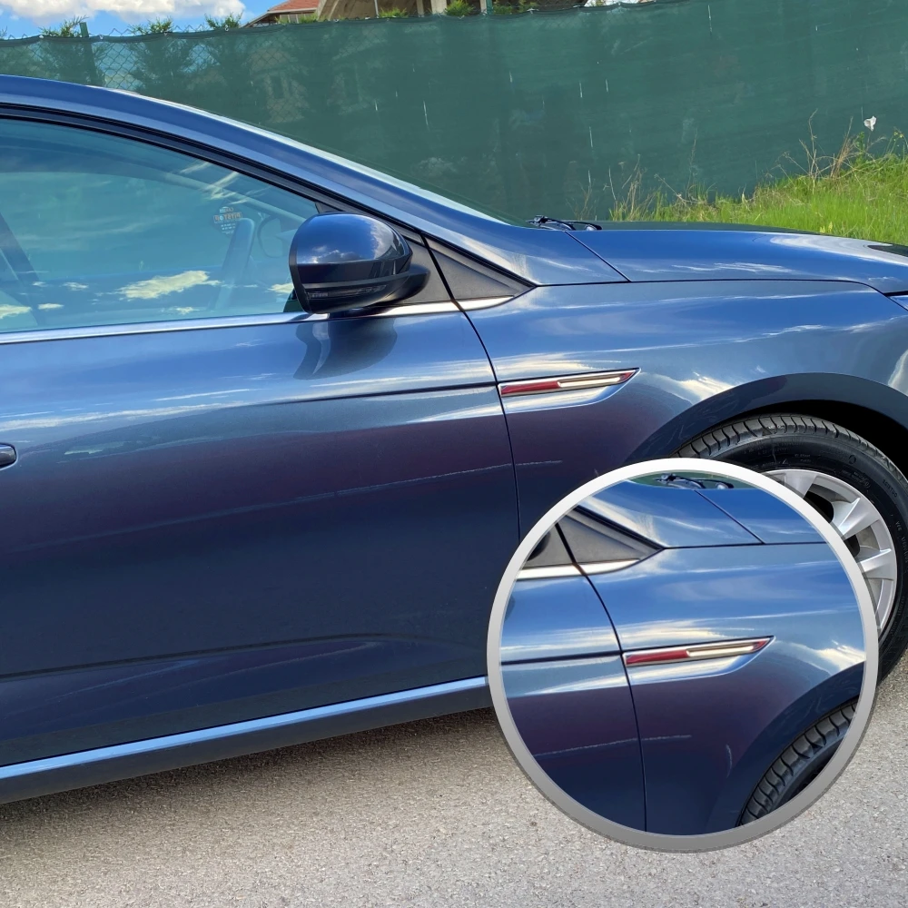 Переднее крыло для Megane 4 из нержавеющей стали 2 шт. аксессуар сигнала поворота