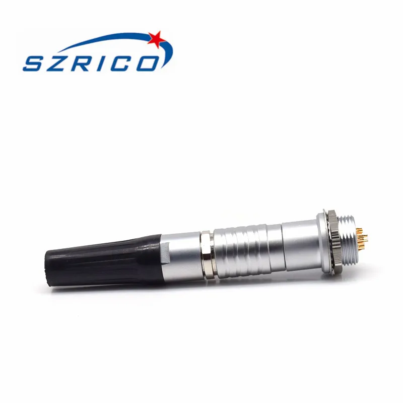 

EHG FGG 2B Metal Fixed Socket Circular Self Lock Push Pull Connector For Command Control Devices