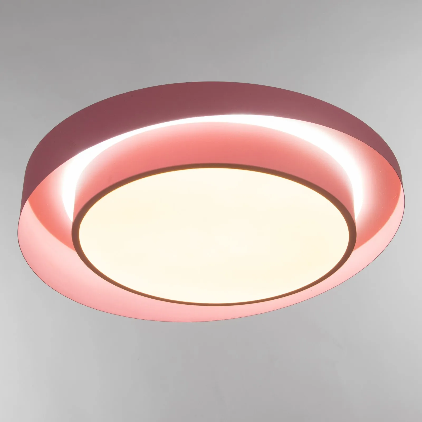 Люстра с ПДУ Зефир LED 120Вт 3000-6000К розовый 50х50х10 см BayerLux 7673105s