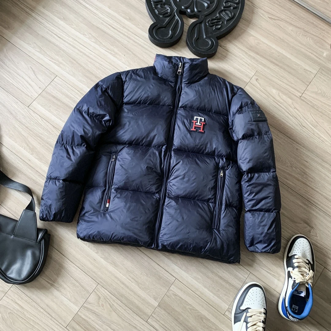 Tommy Hilfiger мужские и женские осенне-зимние модные пуховики | AliExpress