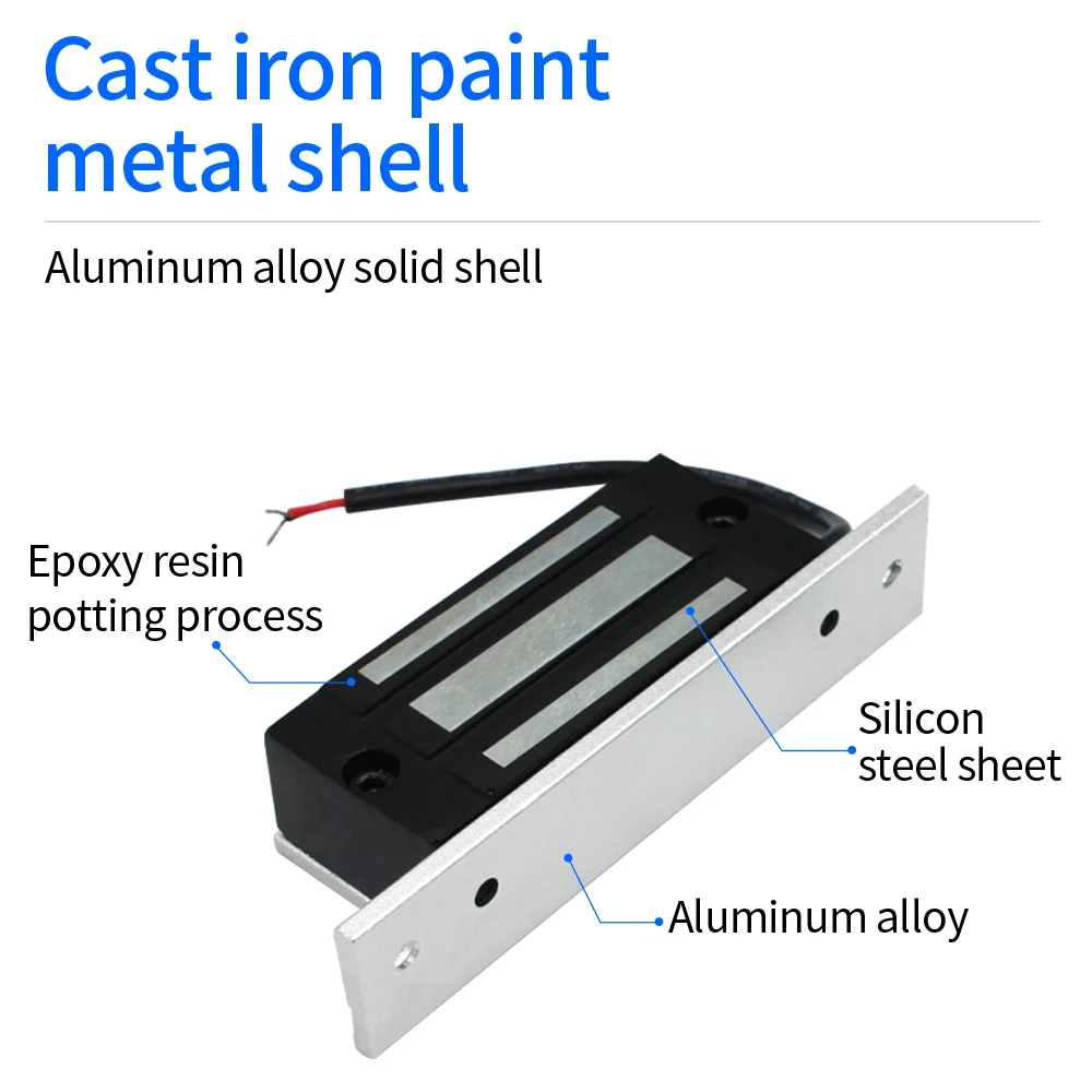 Мини DC12V электронный дверной замок электрический магнитный встроенная