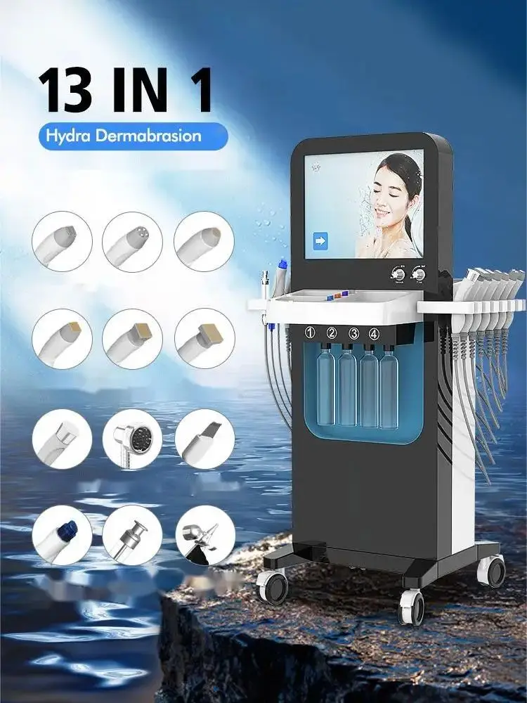 13 в 1 косметический аппарат для микродермабразии и омоложения кожи