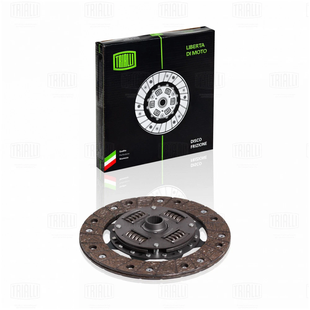 Диск сцеп. ведом. для а/м VW Golf 97- 1.6i FD1806 TRIALLI Диски сцепления Запчасти