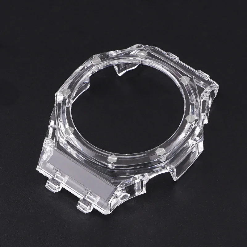 For Casio G-Shock GA-100/110/120/150/200/300 GD-100/110/120  GAX-100 /GLS-100 Rubber Case Strap Set Men Refit Accessories