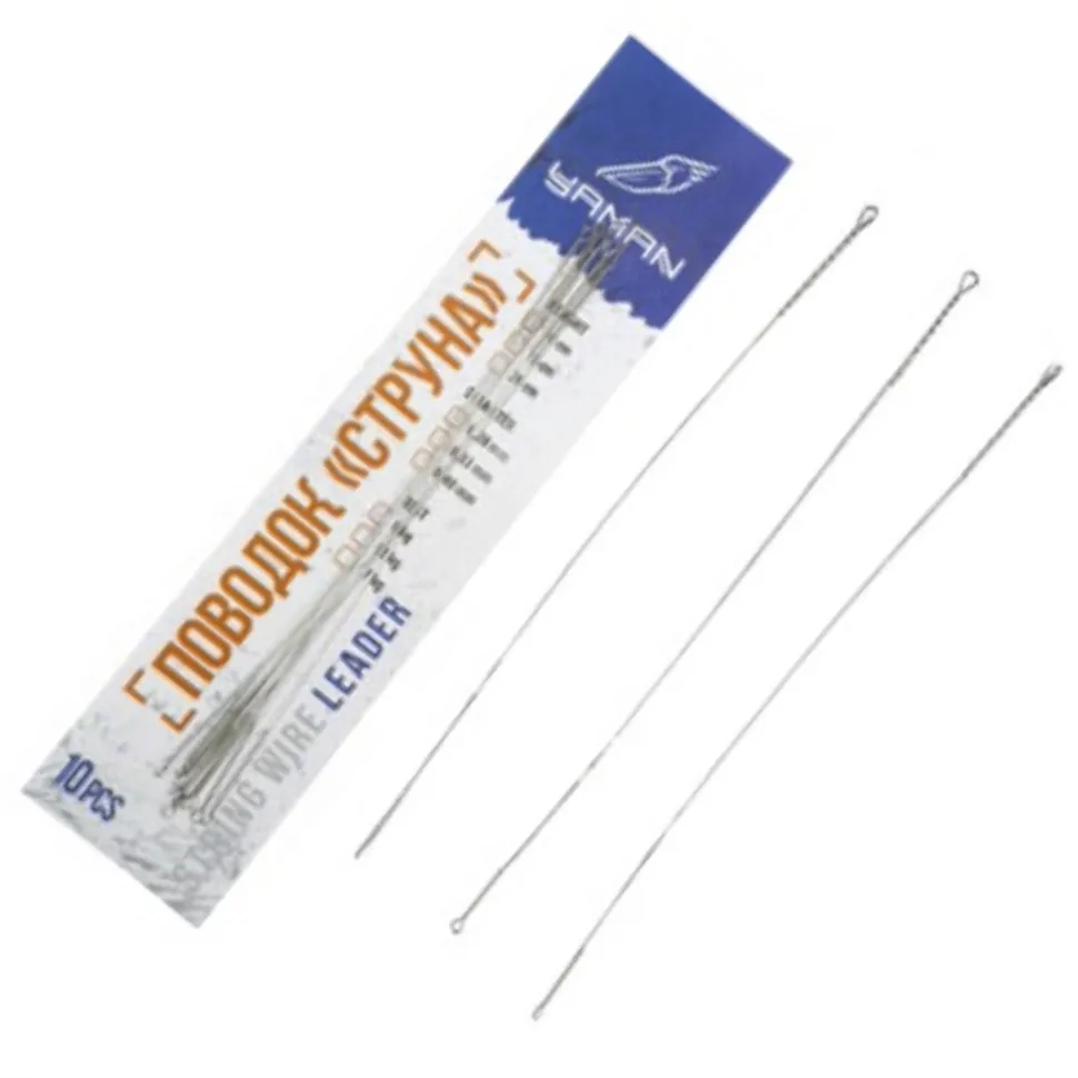 15 см тест. 15 см тест. 5 шт. поводок струна namazu leader, d-0,28 мм, l-15 см, test- 8 кг (уп. 15 см тест.
