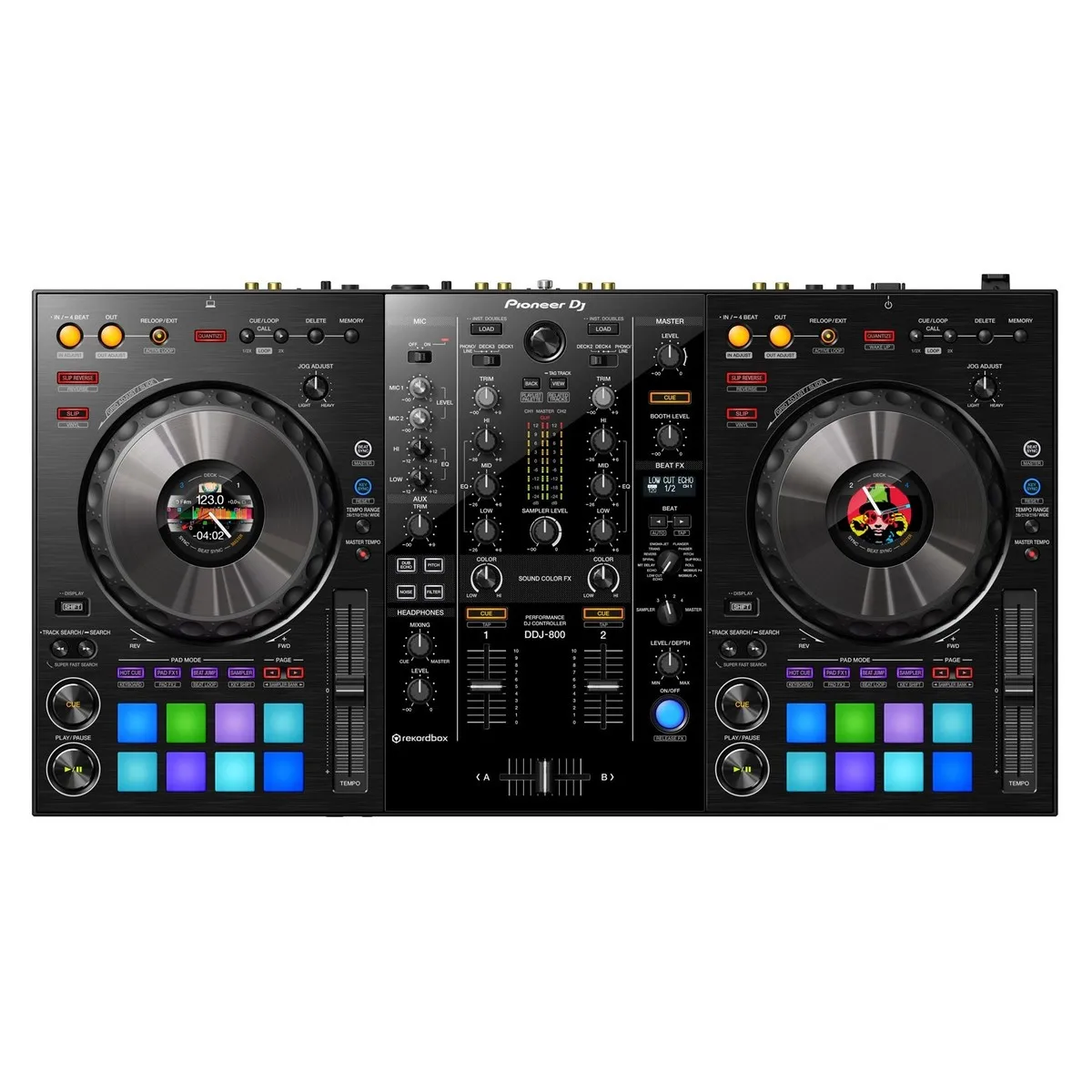 

Pioneer DJ DDJ-FLX4 Portable 2-Channel rekordbox DJ and Serato Controller