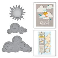 blessed clouds cutting dies new arrival 2022 for scrapbooking paper craft diy handmade card embossing decoration craft album art