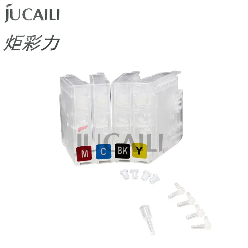 

Jucaili A set CMYK hp711 no chip ink cartridges without chip