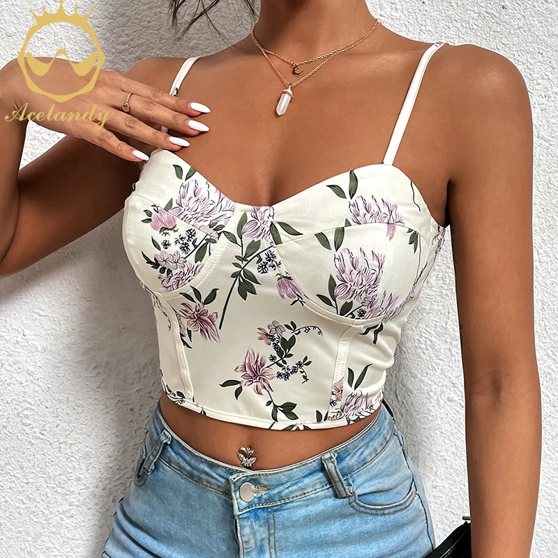 ACELANDY-Seamless Women's Underwear Flowers Lingerie Female Comfort Bralette Sexy Push Up Bras Slim Fit Ladies Sling Brassiere