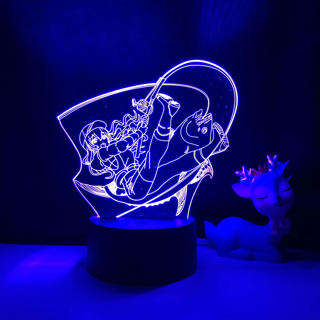 

Anime 3d Light Revue Starlight Claudine for Kids Bedroom Decoration Night Light Manga Gift for Her Him Desk Lamp Revue Starlight