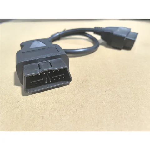Автомобильный OBD2 0,5 М 16-контактный удлинительный кабель OBD Connect Extend Adapter Wire ELM327 OBD II OBD2 Удлинительный соединительный шнур