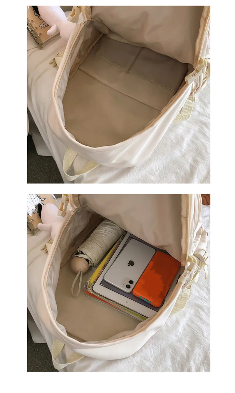 High School And College Students New Simple Casual Fashion Versatile Schoolbag Female Large Capacity Computer Backpack