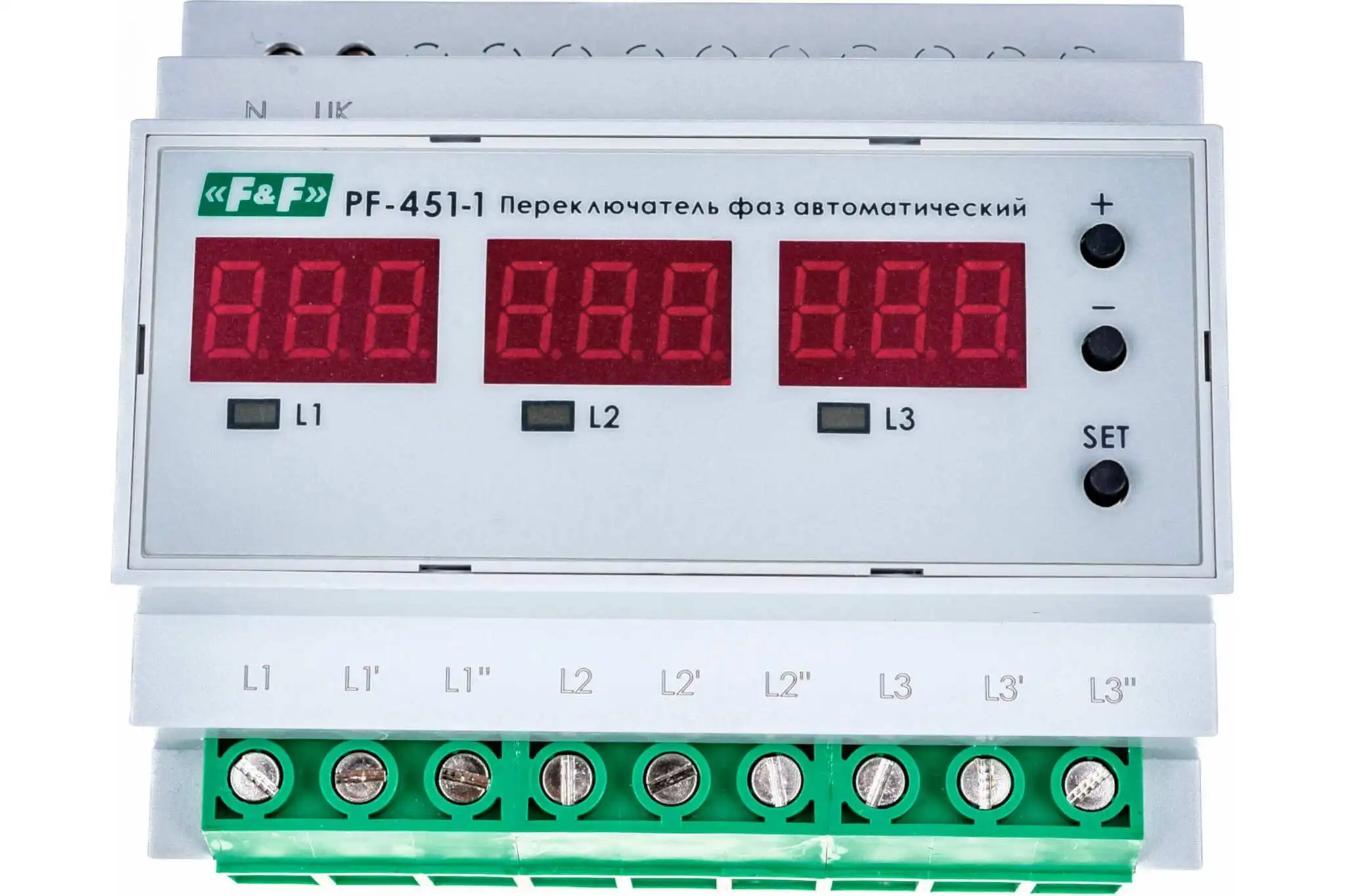 Переключатель фаз автоматический pf 451 1. Переключатель фаз pf-451-1. Переключатель фаз f&f pf-451-1. Евроавтоматика pf-451-1. Переключатель фаз автоматический pf 451 1.