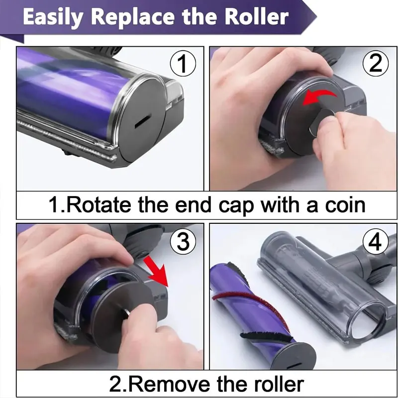 Насадка для пылесоса с щетиной Dyson V7 V8 V10 V11 V15