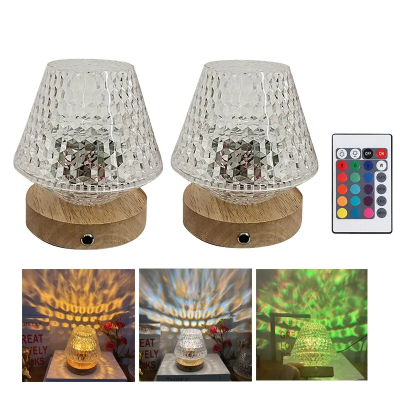 

Акриловая Хрустальная планшетофон для украшения рабочего стола, USB-зарядка, ночная подставка, лампы, 5 В, 1 А, портативная беспроводная сенсор...